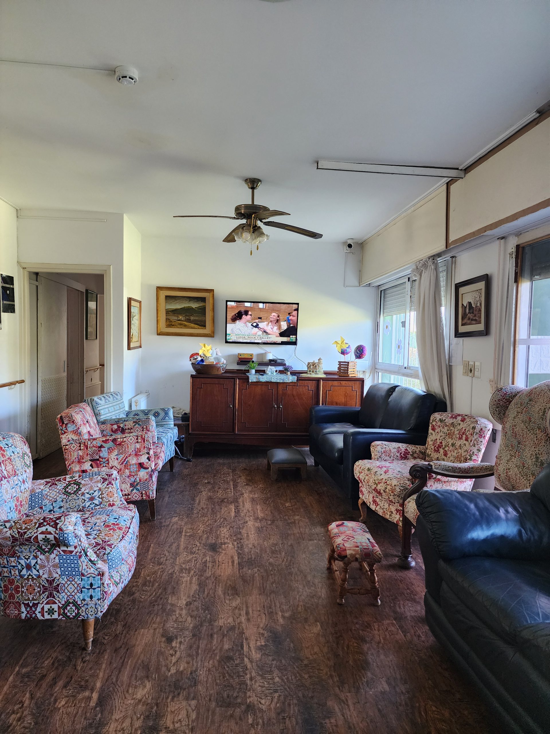 Living de planta baja Living, Estar de planta baja del residencial