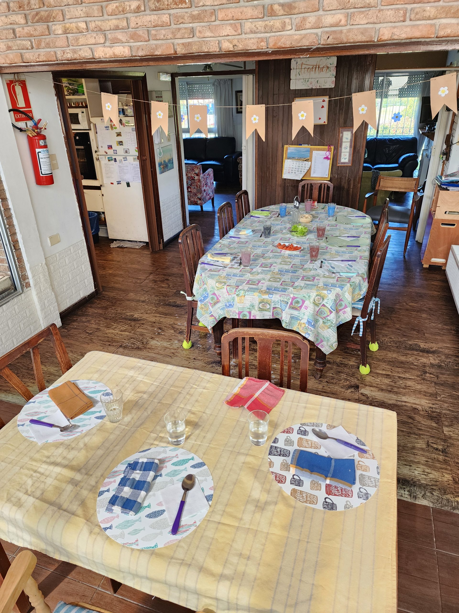 Comedor Residencial adultos mayores Comedor principal del Residencial